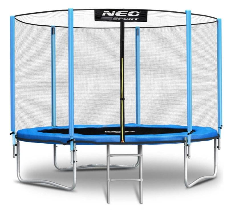 Батут с внутренней сеткой NEO-SPORT 6 футов 183 см Голубой (DM-NS-06Z181)