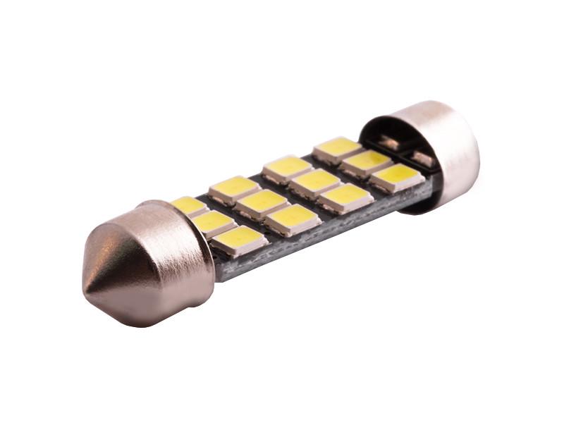 Автолампа светодиодная C5W SV8.5 12 В 39 мм SMD2835-12led Белый (55319053) Автолампа светодиодная C5W SV8.5 12 В 39 мм SMD2835-12led Белый (55319053)
