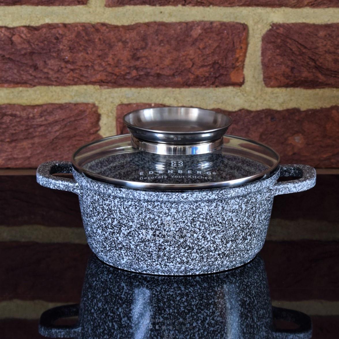 Набор кастрюль Edenberg (EB-8012) - фото 5 Набор кастрюль Edenberg (EB-8012) - фото 5