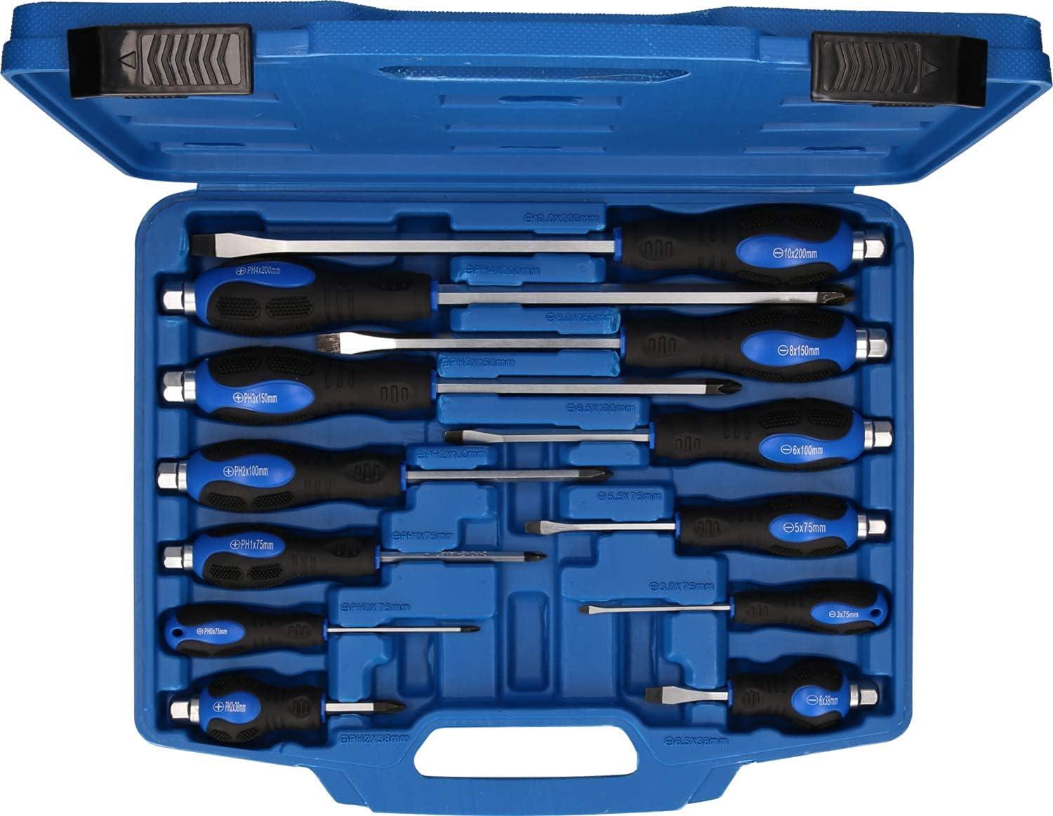 Набір ударних викруток Rewolt комплект 12 шт. (T0039) Набір ударних викруток Rewolt комплект 12 шт. (T0039)