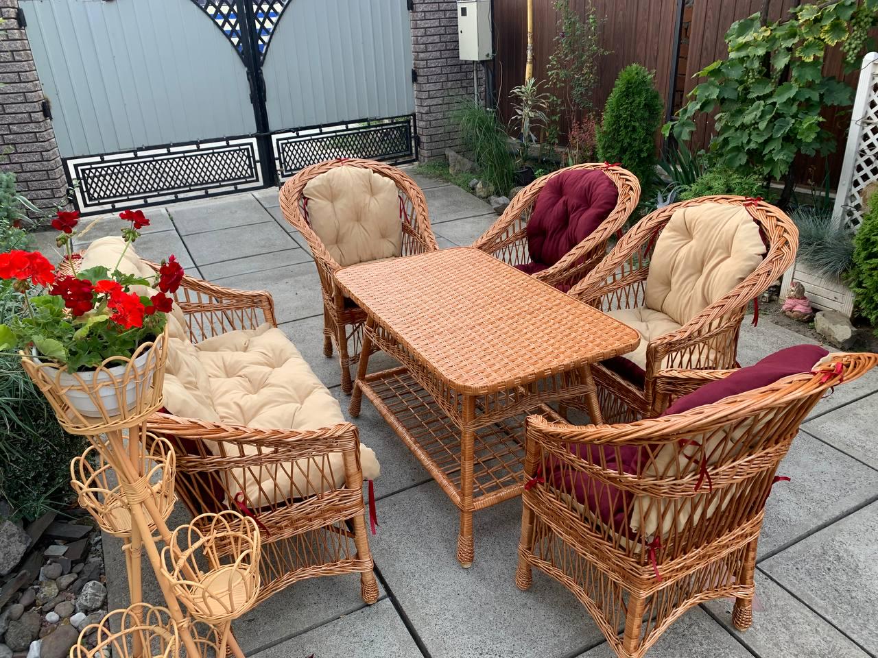 Комплект мебели плетеная (MBL 0363)