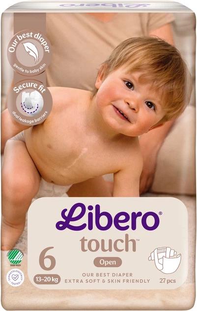 Подгузники для детей Libero Touch 6 13-20 кг 27 шт.