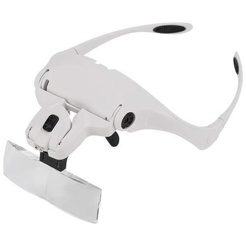 Окуляри збільшувальні 9892B1 з LED підсвічуванням 5 лінз 1x-3,5x 3xAAA White (877454) Окуляри збільшувальні 9892B1 з LED підсвічуванням 5 лінз 1x-3,5x 3xAAA White (877454)