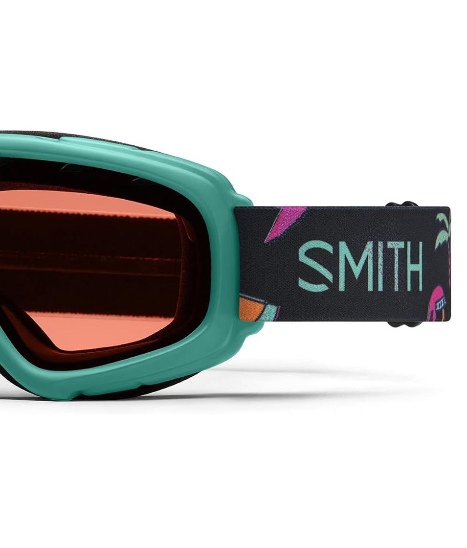 Маска гірськолижна для юніорів Smith Gambler Small-Medium Fit Cat.S2 Jade Multisport (M00635-080) - фото 2