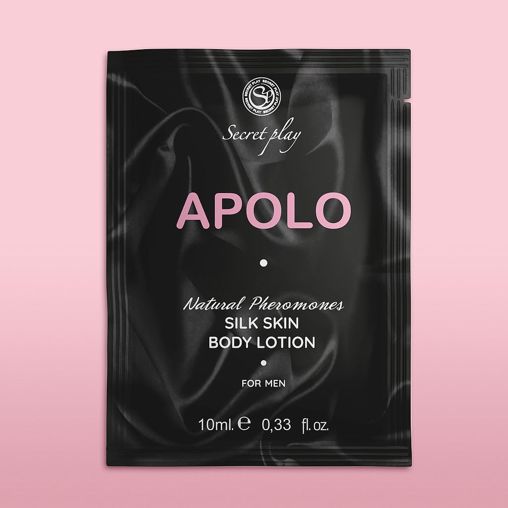 Лосьон для тела мужской Secret Play Apolo Silk Skin 10 мл сашет - фото 2 Лосьон для тела мужской Secret Play Apolo Silk Skin 10 мл сашет - фото 2