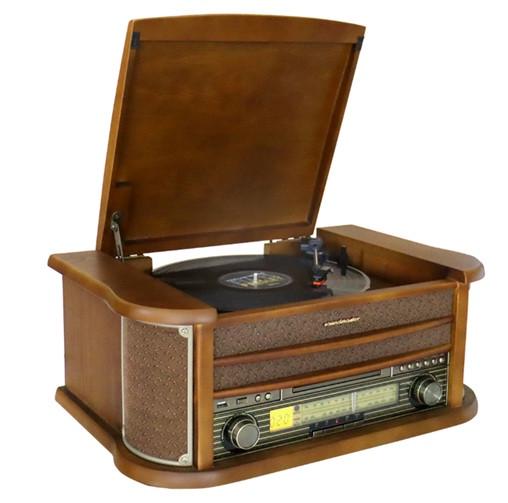 Програвач вінілових платівок Soundmaster NR560 стереосистема з FM-радіо 78 об/хв