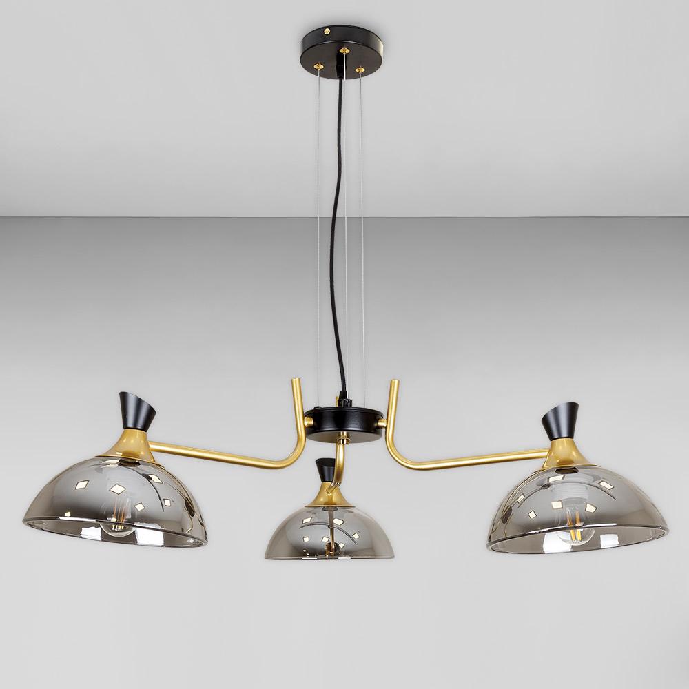 Люстра подвесная Light House LS-18613-3 Бронзовый с черным