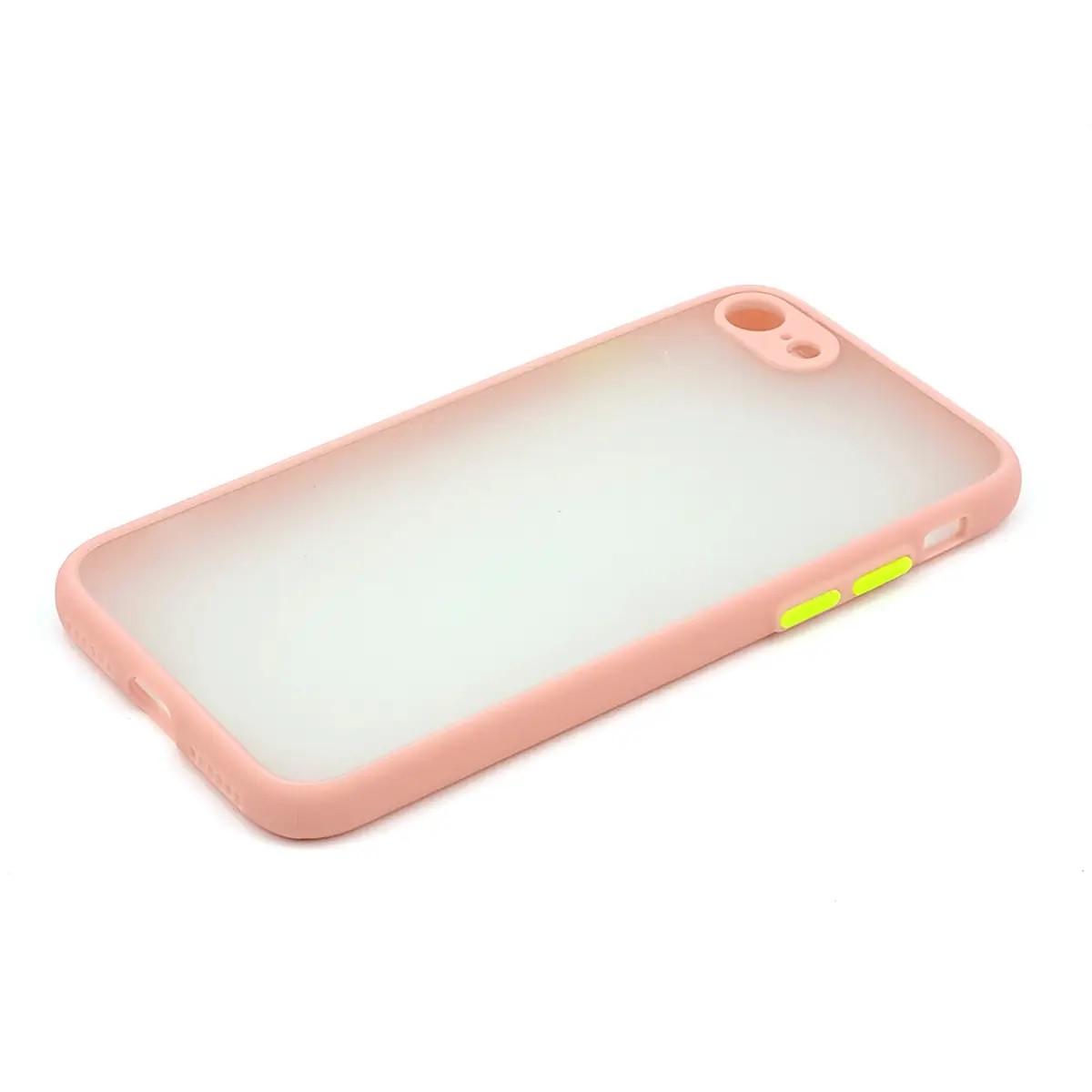 Силиконовый Чехол Накладка Avenger Totu Series Separate Camera Для iPhone 7/8/SE 2020 Pink Силиконовый Чехол Накладка Avenger Totu Series Separate Camera Для iPhone 7/8/SE 2020 Pink