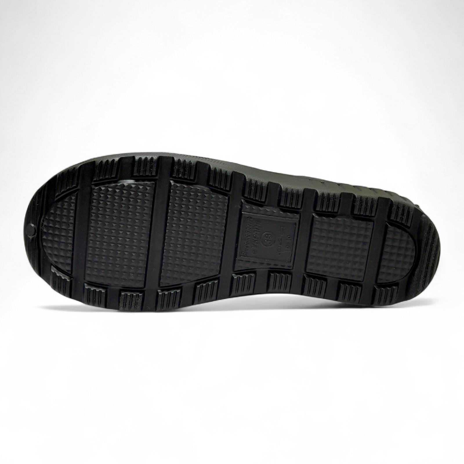 Галоши женские высокие утепленные GIPANIS р. 38 24,5 см Черный (2807724527) - фото 5