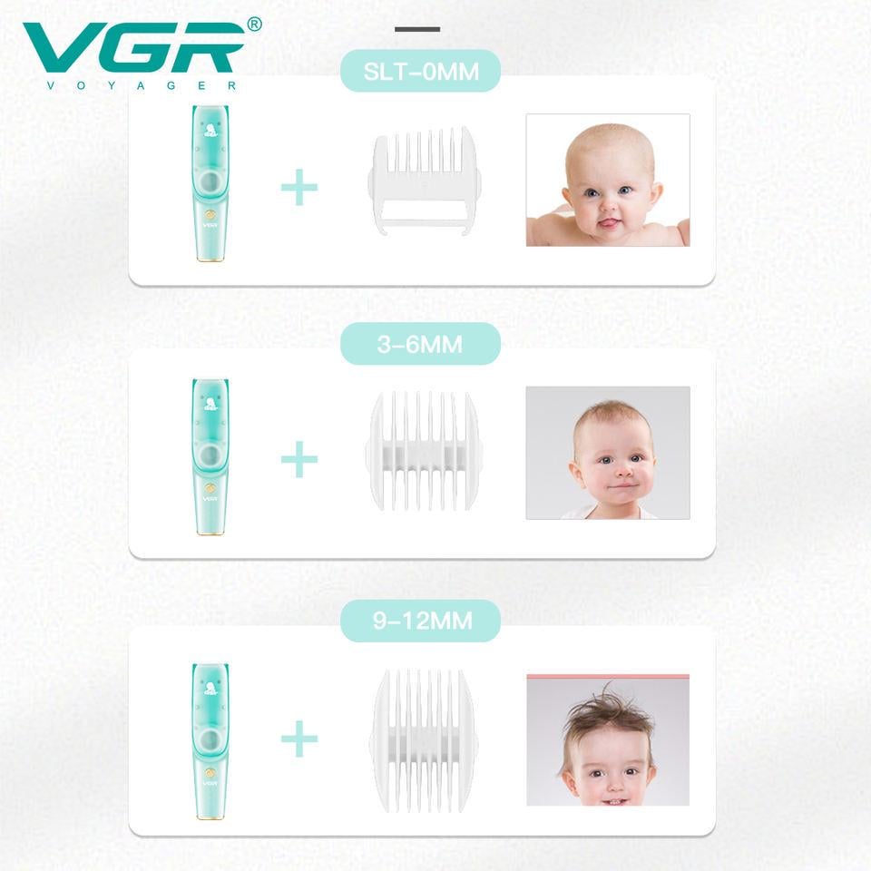 Машинка для стрижки детей VGR V-151 5Вт беспроводная - фото 3 Машинка для стрижки детей VGR V-151 5Вт беспроводная - фото 3