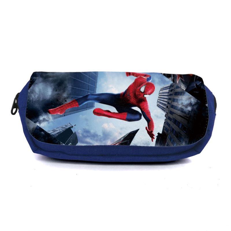 Пенал школьный Паук Spiderman-021 Синий (1560354511)