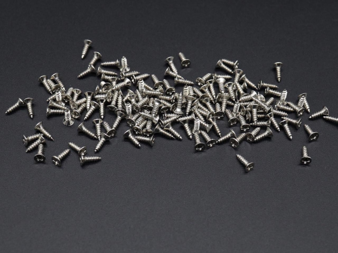 Саморез для крепежа маленький 2х7 мм уп. 100 г Серебристый (460420414) Саморез для крепежа маленький 2х7 мм уп. 100 г Серебристый (460420414)