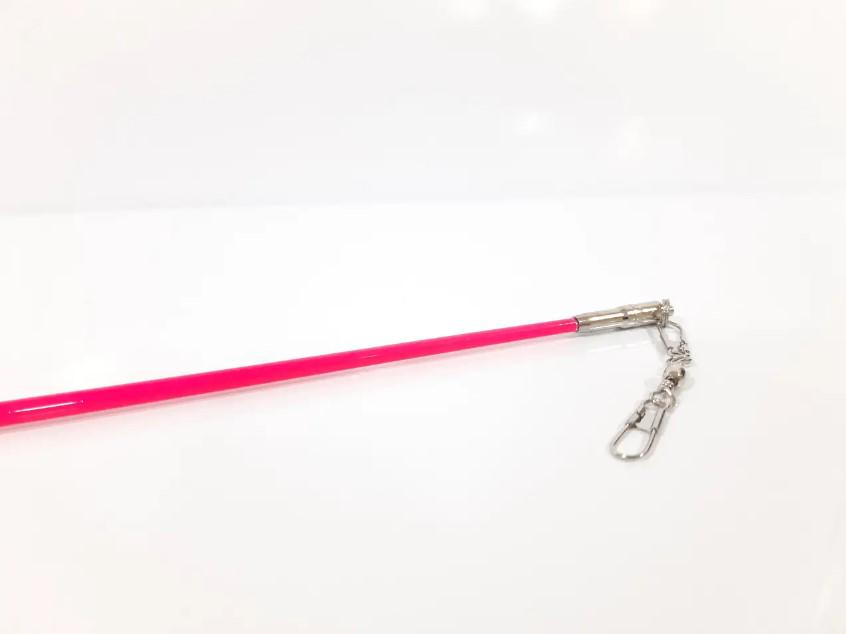 Паличка Sasaki MJ-82 Junior скловолокно гума 50 см Рожевий/Жовтий (6936116102859) - фото 2 Паличка Sasaki MJ-82 Junior скловолокно гума 50 см Рожевий/Жовтий (6936116102859) - фото 2