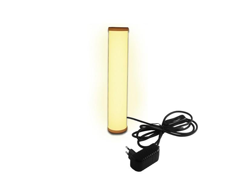 Светильник светодиодный настольный LEDUA ночник 9 Вт 300х60 мм Желтый (4245)