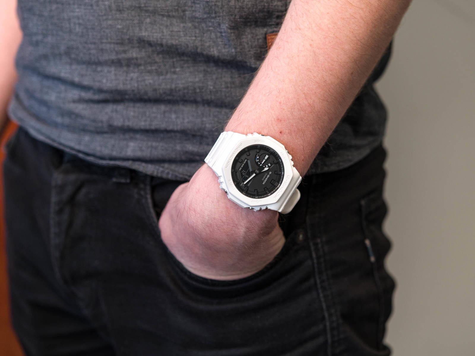 Часы Casio G-SHOCK GA-2100-7A (4862) - фото 3 Часы Casio G-SHOCK GA-2100-7A (4862) - фото 3