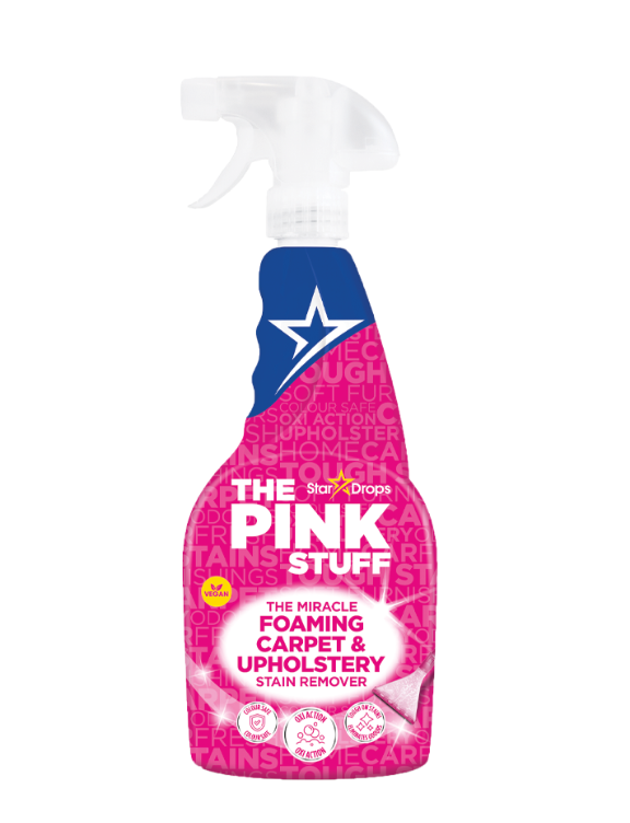 Пятновыводитель из ковров и мягкой мебели The Pink Stuff Foaming Carpet & Upholstery Stain remover 500 мл (.0381) - фото 1