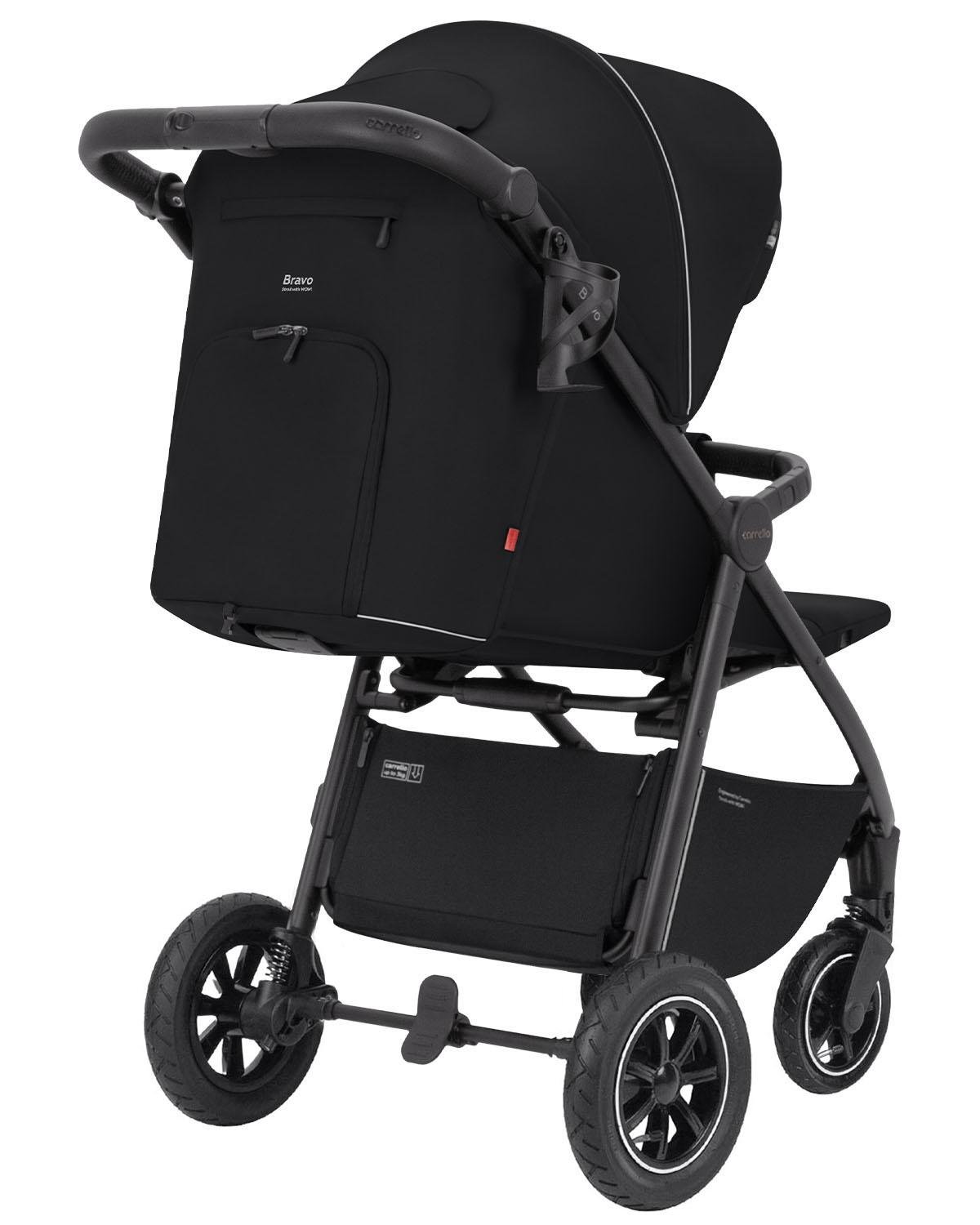 Коляска детская Carrello Bravo Air Pure Black (CRL-5512) - фото 5