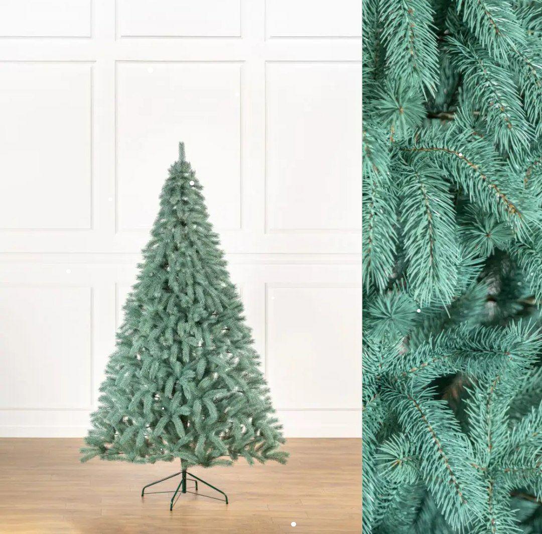 Штучна ялинка Буковельська лита з металевою підставкою 2,3 м Блакитний (54653334) - фото 8 Штучна ялинка Буковельська лита з металевою підставкою 2,3 м Блакитний (54653334) - фото 8