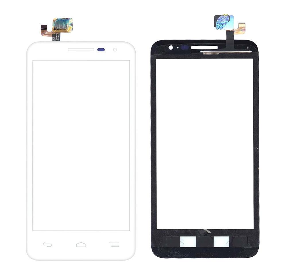 Тачскрин для смартфона Alcatel POP D5 5038D Белый Тачскрин для смартфона Alcatel POP D5 5038D Белый