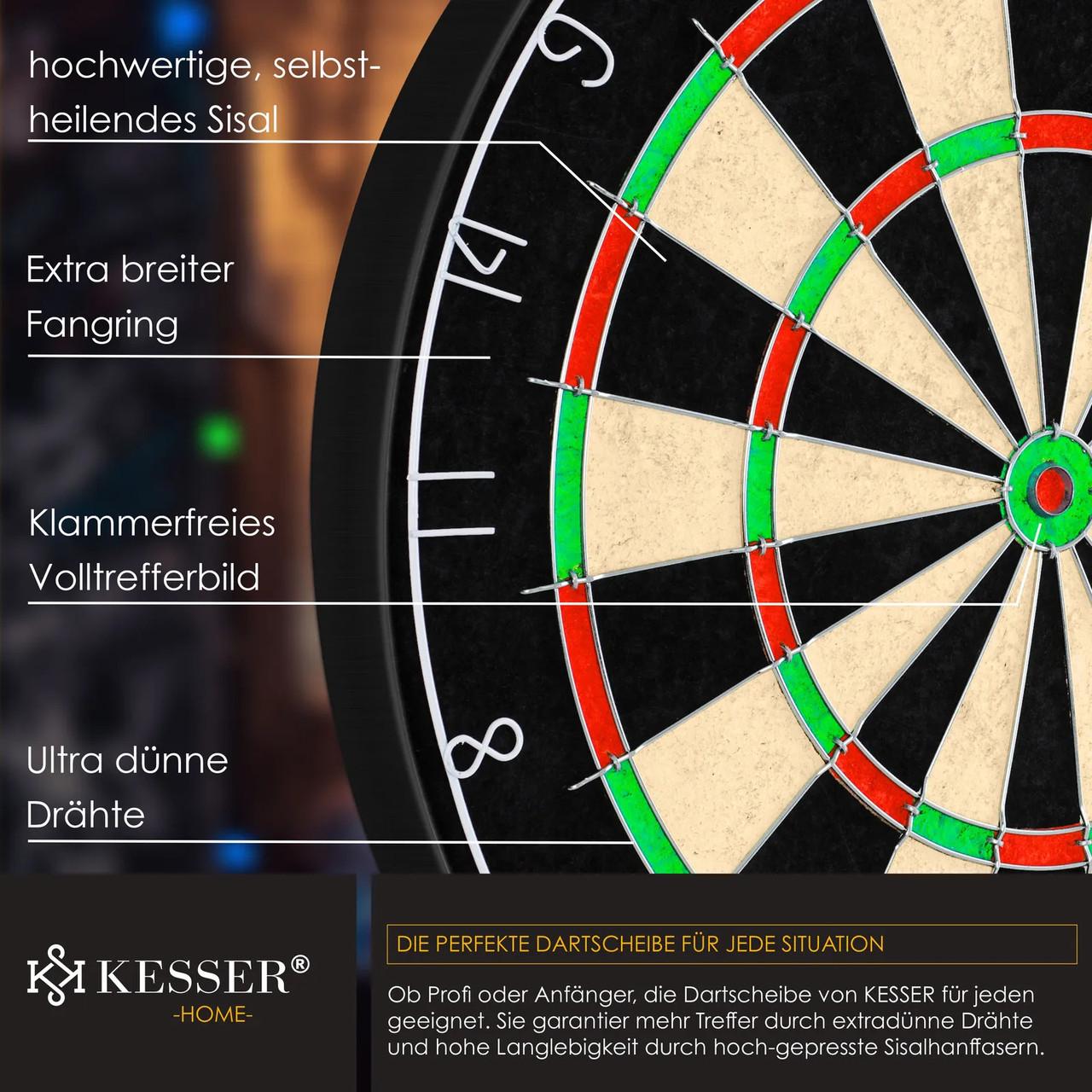 Дартс професійний KESSER із високоточними стрілами класичний - фото 2 Дартс професійний KESSER із високоточними стрілами класичний - фото 2