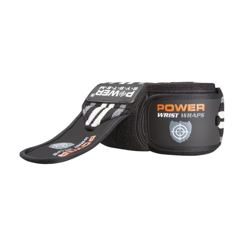 Кистовые бинты Power System Wrist Wraps 3500 Черно-серый