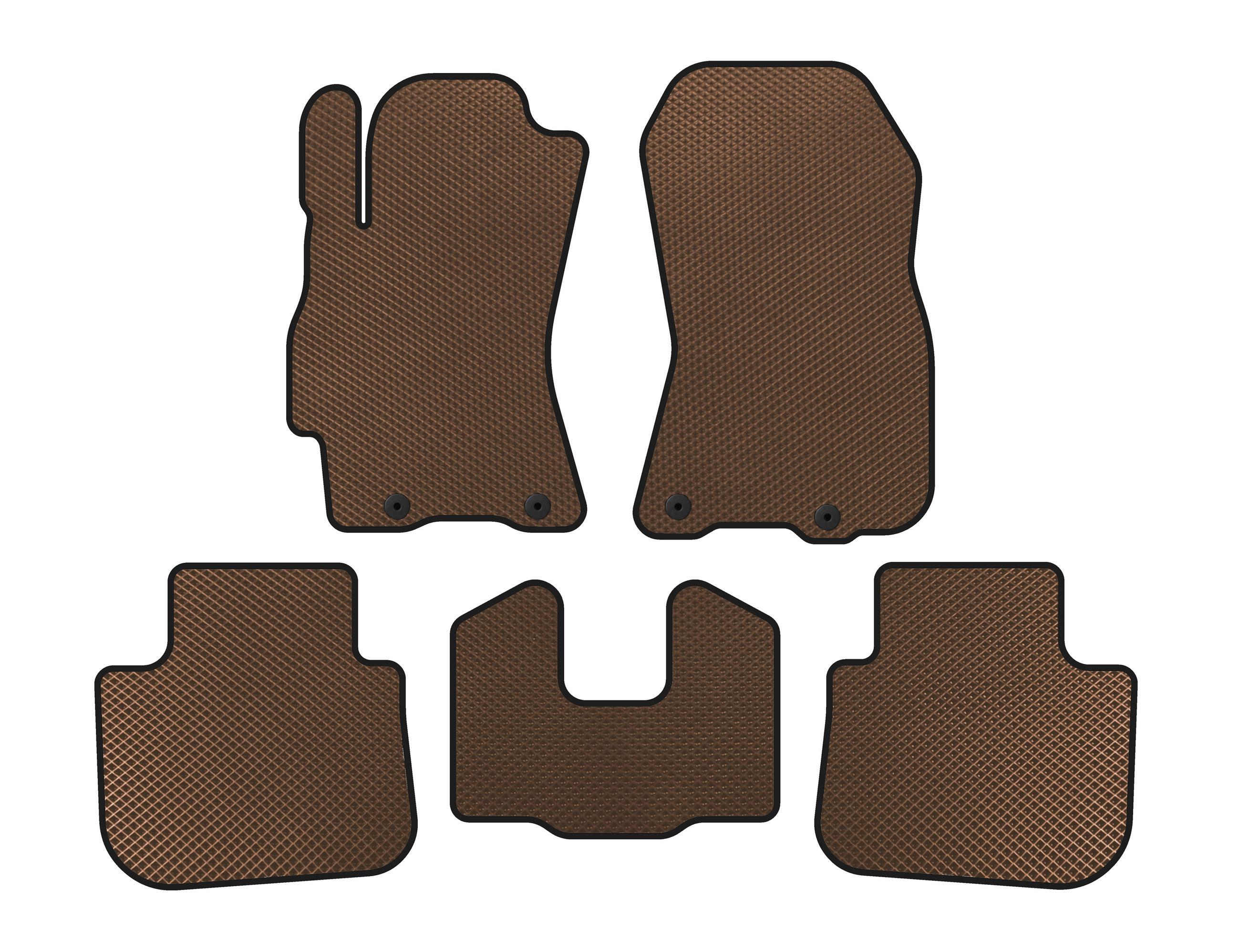 Коврики EVA Digital Designs для Subaru Outback 2009-2014 гг. Коричневый (141999)