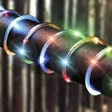 Гирлянда светодиодная уличная дюралайт мульти 100 м прозрачный шланг (1518249793) - фото 2