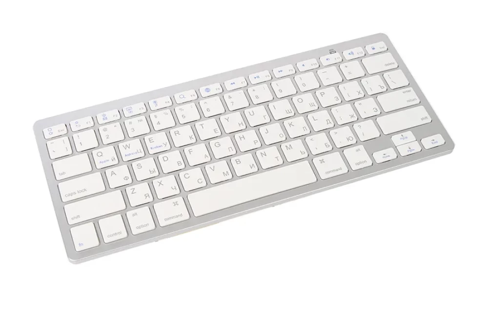 Клавіатура бездротова Keyboard BK3001 X5 Білий (374101)