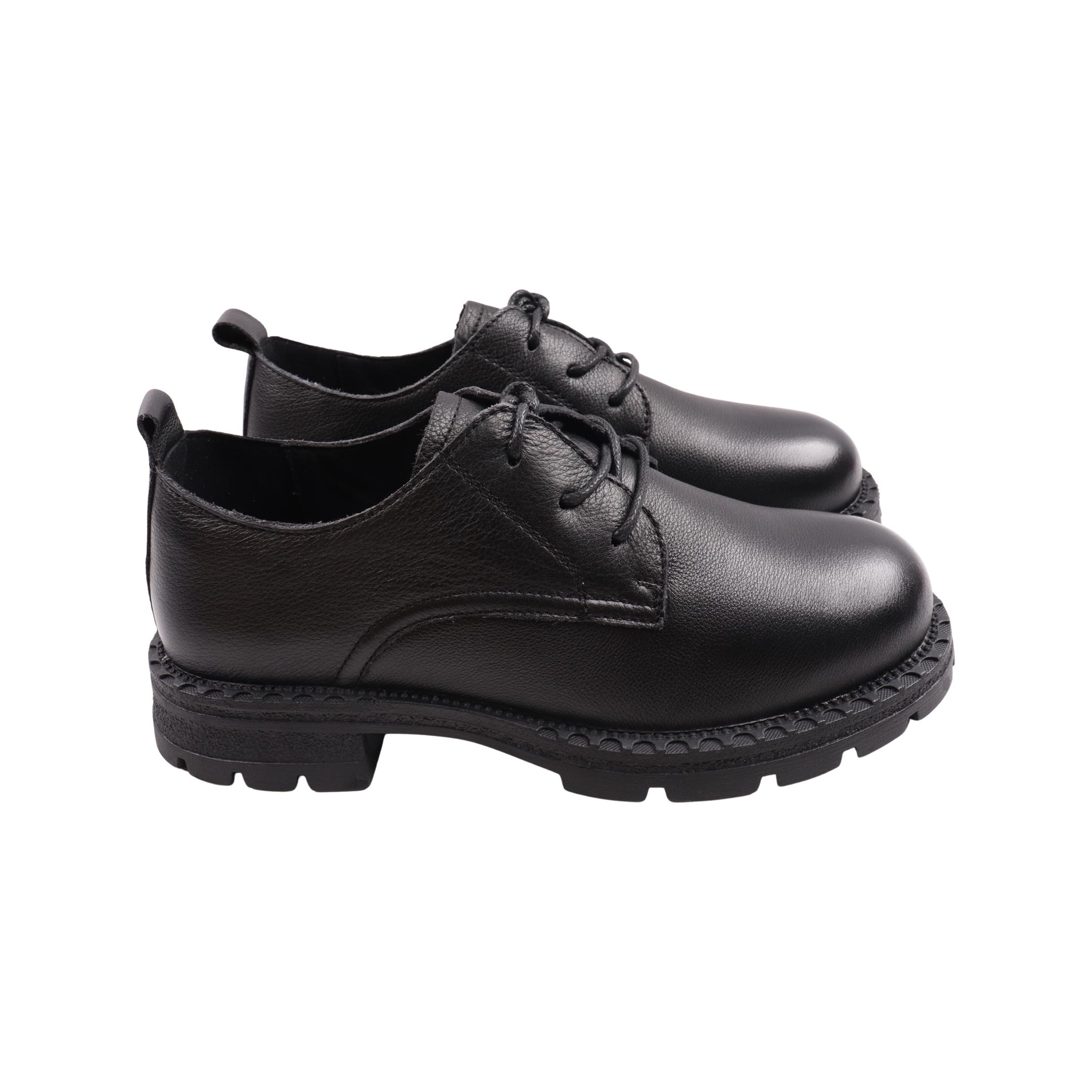 Туфли женские Farinni из кожи р. 40 Черный (373-23DTC)