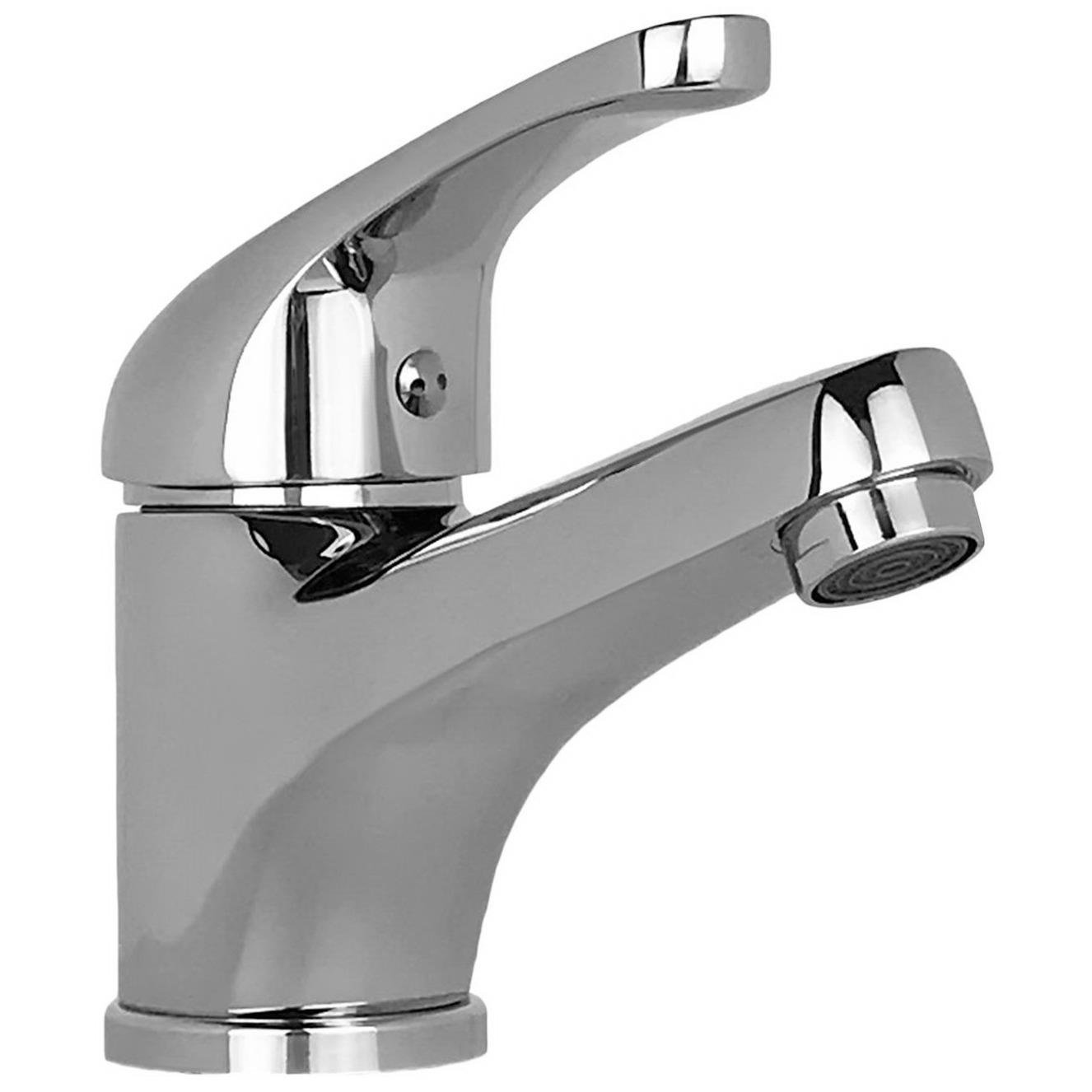 Смеситель для умывальника Globus Lux Solly GLSO-0101-WH 000025742 однорычажный Хром (172042)