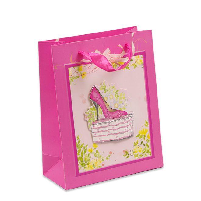 Пакет подарочный Flora микс 17,5х8х22 см 12 шт. (41634) - фото 5