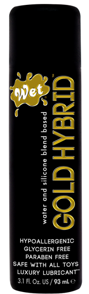 Лубрикант водно-силіконовий гібрид Wet Gold Hybrid 93 мл