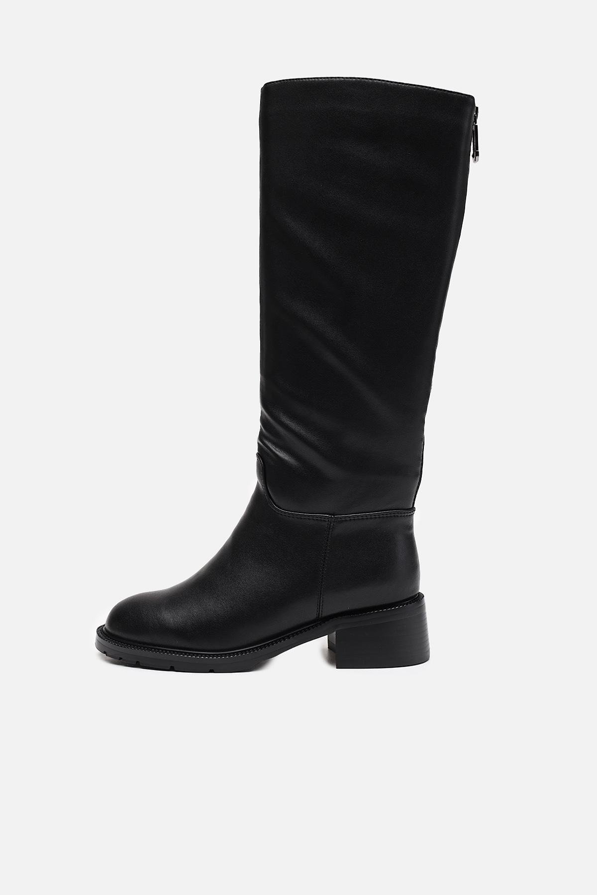 Сапоги женские цвет черный 38 ЦБ-00275329