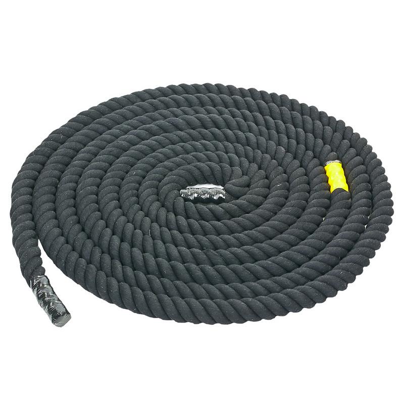 Канат для кросфіту Zelart SP-Planeta COMBAT BATTLE ROPE R-6228-9 9 м Чорний (DR003153)