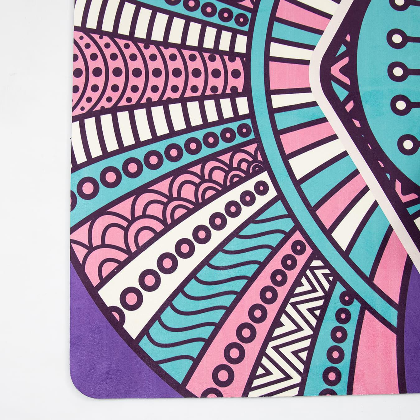 Килимок для йоги та фітнесу OSPORT каучук/замша 4 мм 183x68 см Фіолетовий (OF-0286-024) - фото 5 Килимок для йоги та фітнесу OSPORT каучук/замша 4 мм 183x68 см Фіолетовий (OF-0286-024) - фото 5