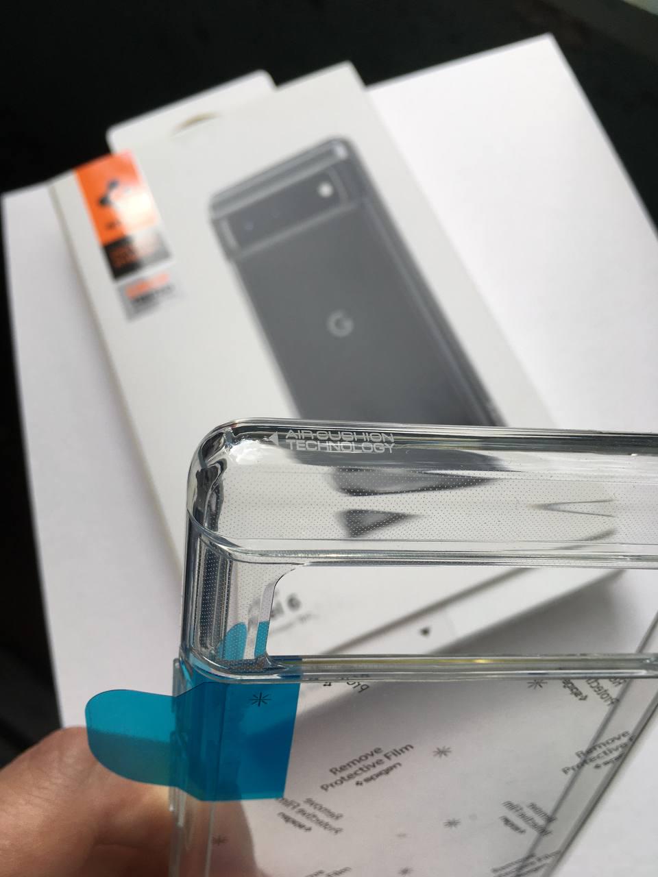 Чохол прозорий протиударний Spigen Ultra Hybrid Crystal ACS03438 для Google Pixel 6 (6.4") Clear - фото 10