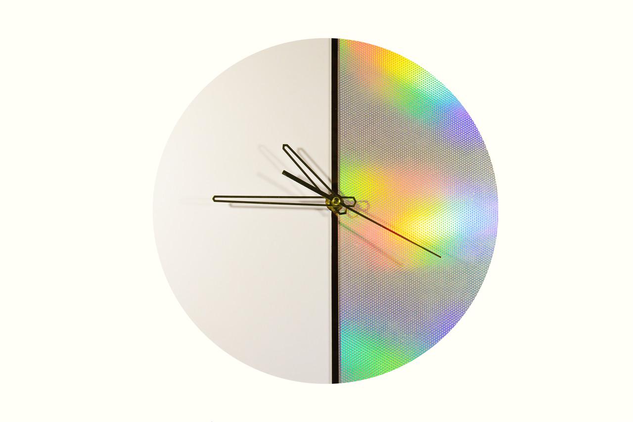 Часы настенные Manific Decor WAW Deco Дос Хамелеон 6-12 с бесшумным кварцевым механизмом 33х33 см (3.003.3333)