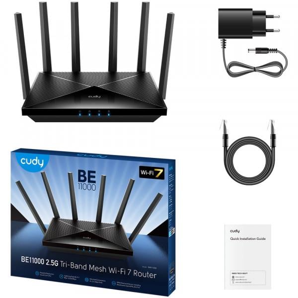 Маршрутизатор Cudy WR11000 - фото 3 Маршрутизатор Cudy WR11000 - фото 3