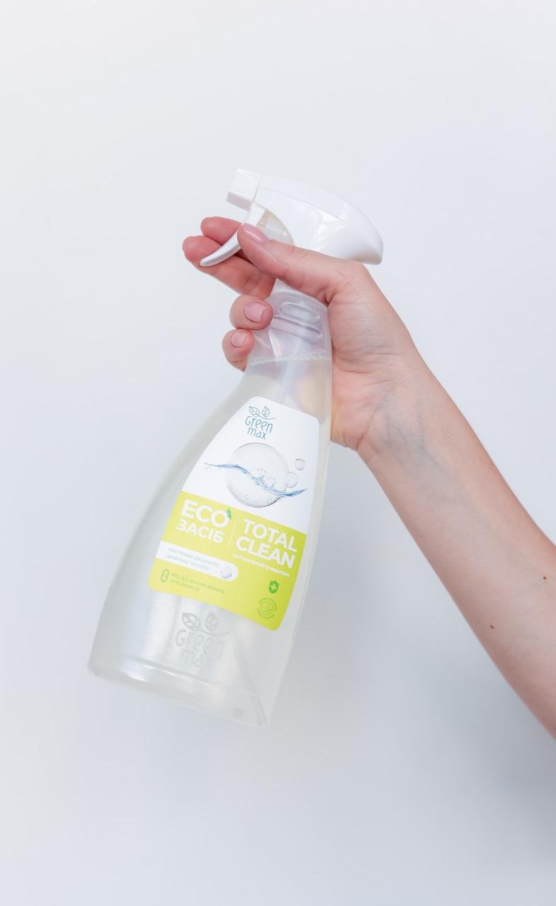Еко засіб для очищення поверхонь Green Max Total Сlean з розпилювачем 500 мл (2244412800) - фото 3