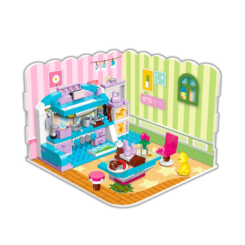 Конструктор Qman Unlimited Ideas: Комната 3в1 (4801)