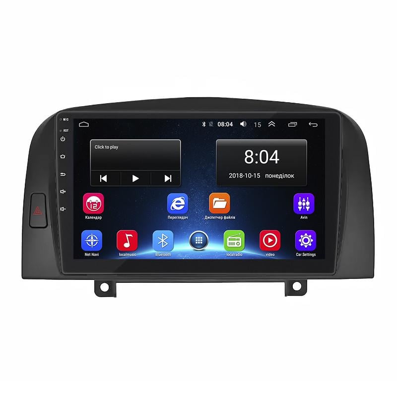 Магнітола штатна 9" Lesko для Hyundai Sonata V NF 2004-2010 2/32Gb Wi-Fi GPS Base (1858650684)