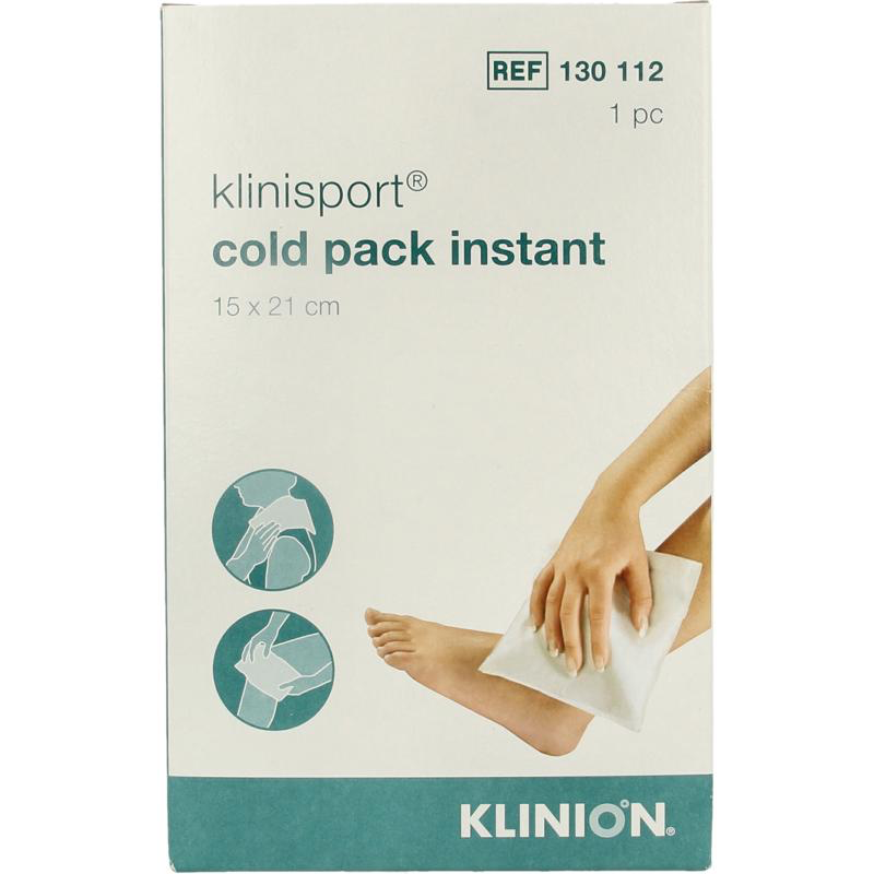 Компресс холодный мгновенного действия Klinion Klinisport 15x21 см 1 шт.