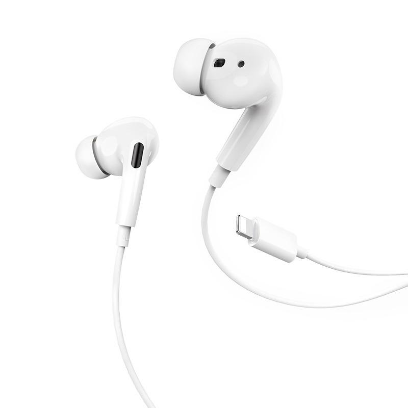 Наушники Hoco M1 Pro Lightning White (00000010891) - фото 3