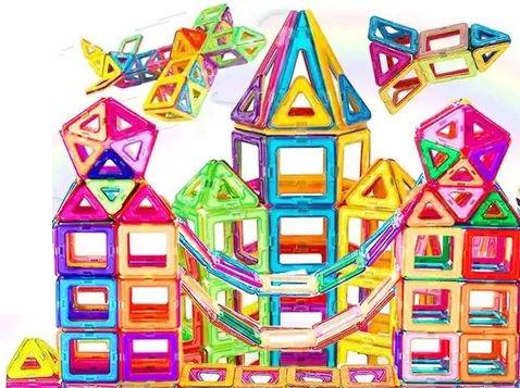 Конструктор магнітний Magnetic 100 елементів (482) - фото 1 Конструктор магнітний Magnetic 100 елементів (482) - фото 1
