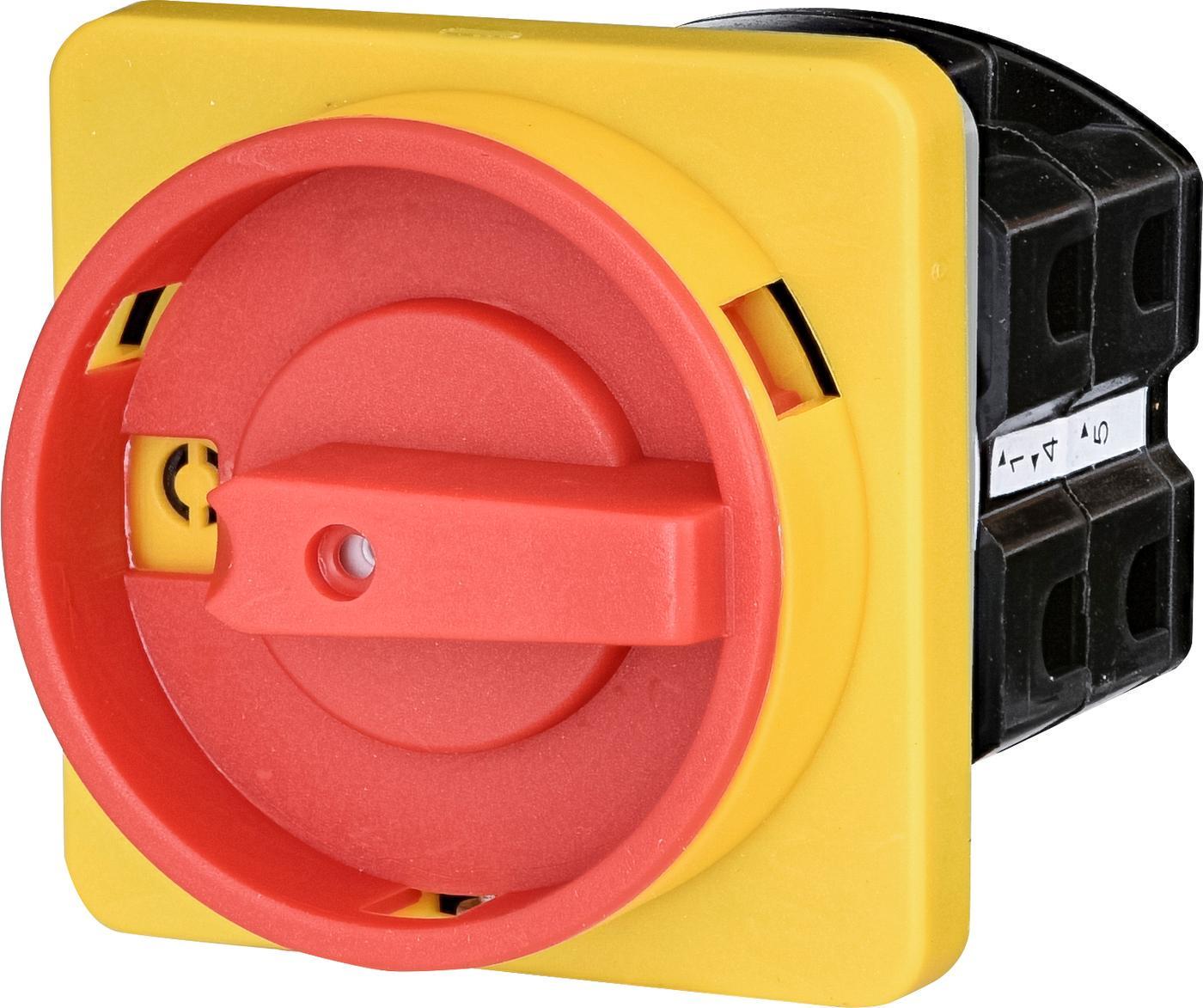 Переключатель кулачковый ETI CS 40 10 U LK 3p 0-1 40А с возможностью блокировки замком (4773070)