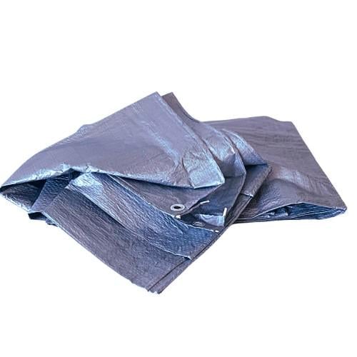 Тент универсальный AGREEN 70 г/м² 8х12 м Серебристый (10705054) - фото 4 Тент универсальный AGREEN 70 г/м² 8х12 м Серебристый (10705054) - фото 4