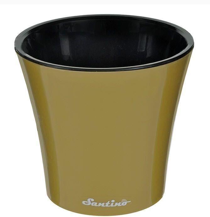 Горщик для квітів Santino ARTE 0,6 л Золотий (7867) Горщик для квітів Santino ARTE 0,6 л Золотий (7867)