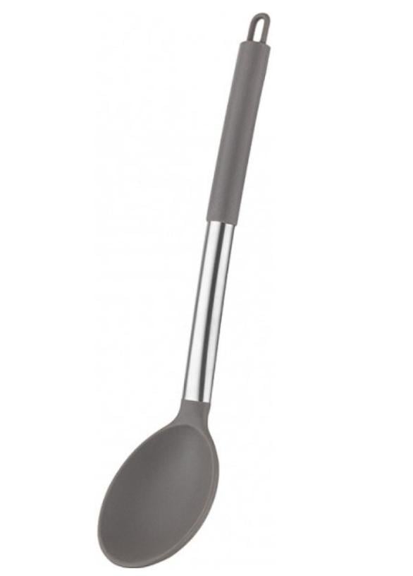 Ложка поварская Florina Lava нержавеющая сталь/силикон 34 см (4Ł0084)
