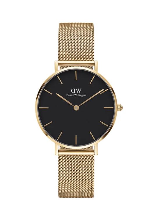 Часы кварцевые Daniel Wellington DW00100347 Petite 32 Evergold G Black