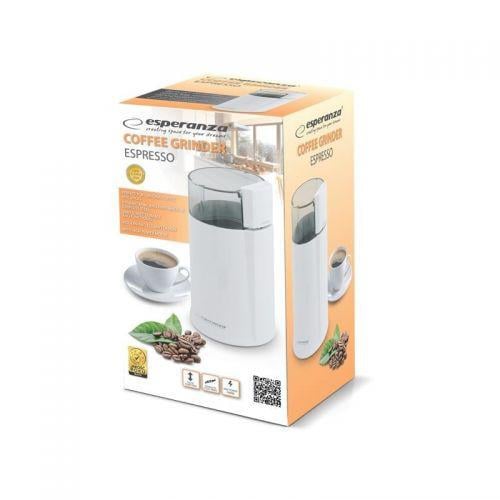 Кофемолка Esperanza EKC001W для кофе эспрессо Белый (706953545) - фото 2